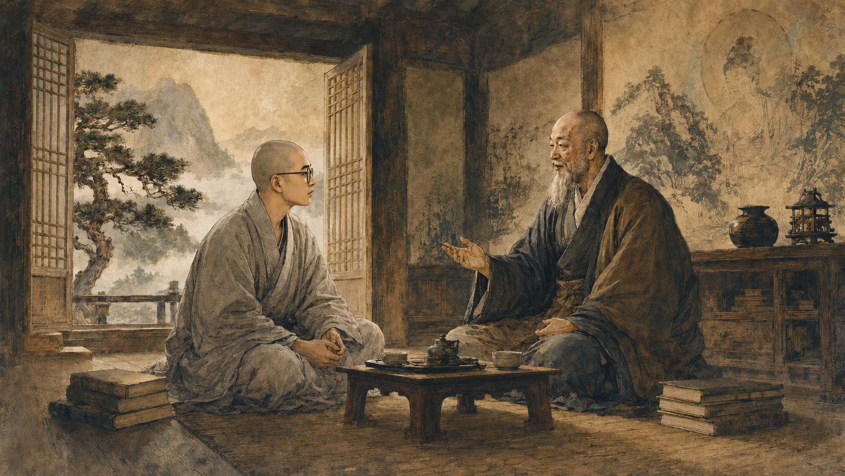 Historical reconstruction of Tanheo in dialogue with Master Hanam