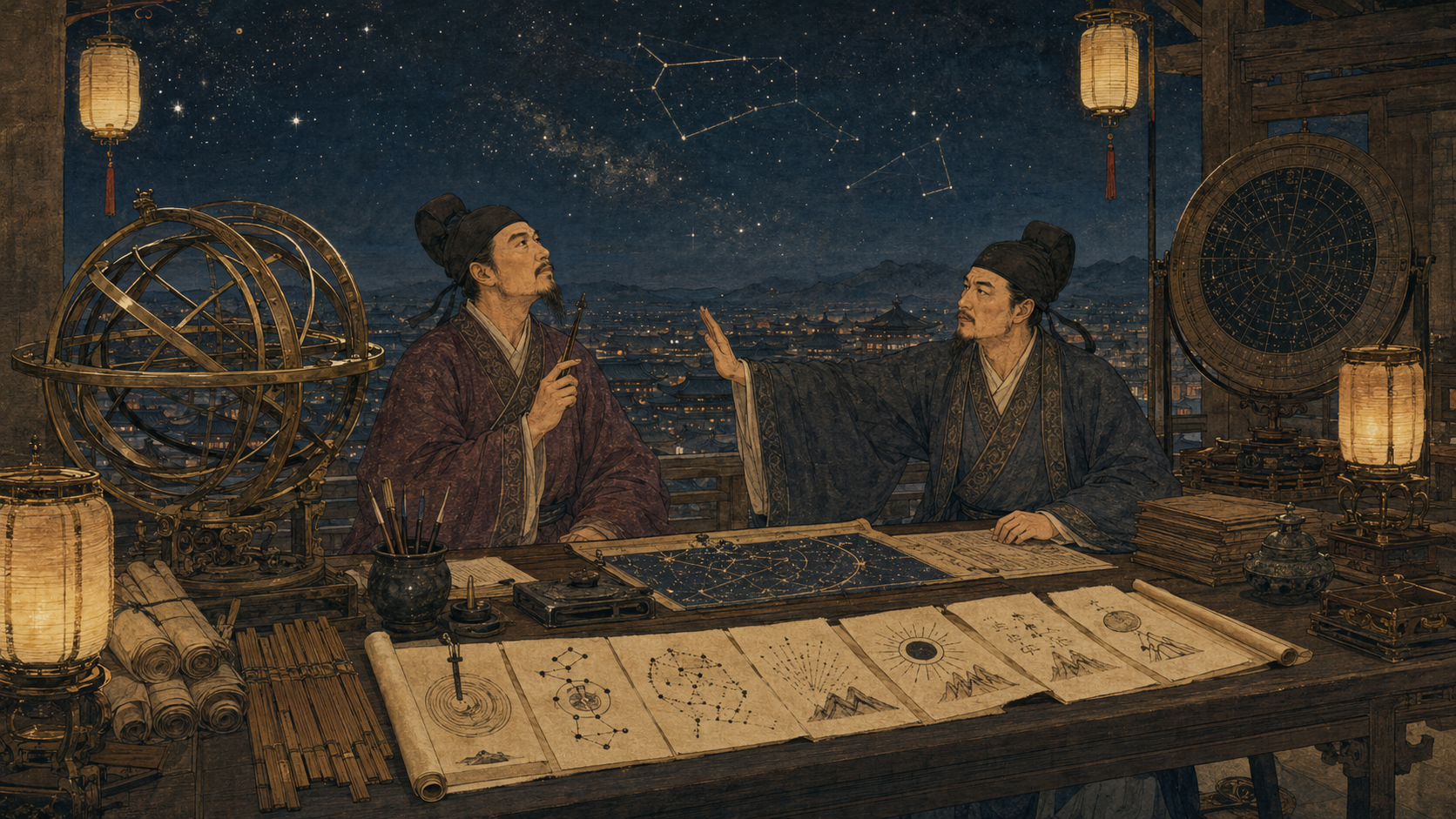 Editorial reconstruction of Tang astronomy and the Tui Bei Tu authorship tradition